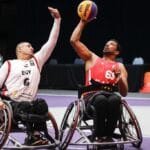 UAE national team reaches the quarter-finals of the Wheelchair Basketball World Cup (3×3)