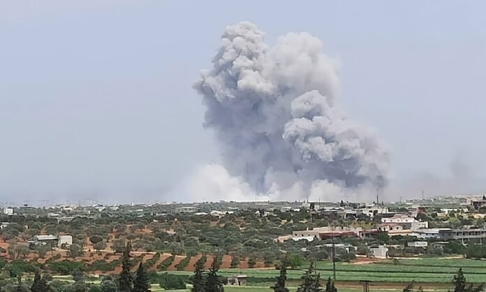 Dead and wounded in the explosion of a weapons depot in Idlib
