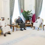 محمد بن زايد يؤكد دعم الإمارات لإجراءات قطر