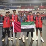 منتخب الإمارات يحصد 5 ميداليات في البطولة العربية لكرة الطاولة