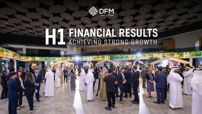298% increase in Dubai Financial's net profits before tax during the first half