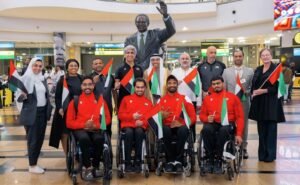 The UAE national team is in Group A of the World Wheelchair Basketball Championship