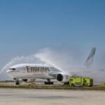 طيران الإمارات في مطار دمشق