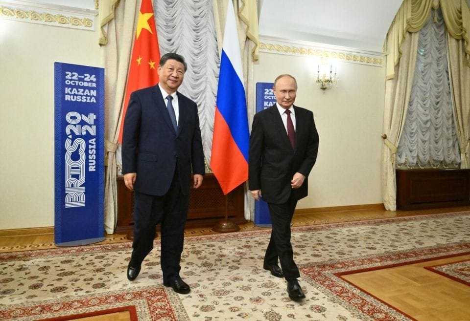 On a 4-day official visit.. Putin arrives in China  