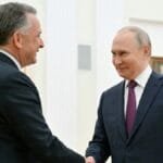 Putin receives Witkov in Moscow
