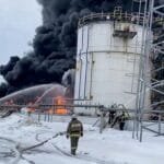 Ukrainian strike on Russian oil facilities