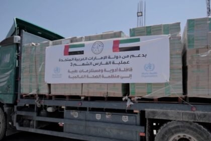 بالتعاون مع منظمة الصحة العالمية.. الإمارات تدعم القطاع الصحي في غزة بـ 65 طناً من المستلزمات الطبية
