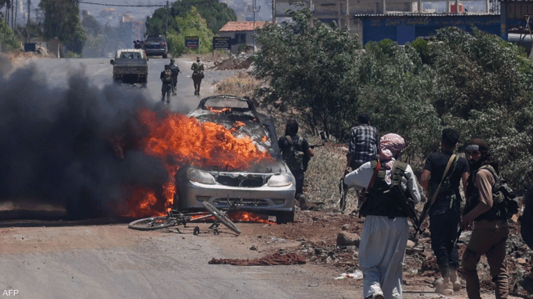 مجموعات مسلحة تهاجم عناصر من قوات الأمن في السويداء السورية وتقتل أحدهم