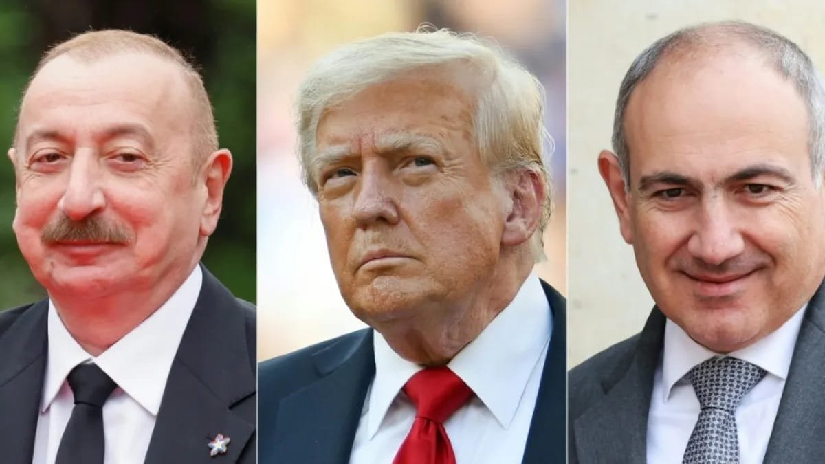 Sponsored by Trump.. A "historic peace summit" between Armenia and Azerbaijan