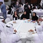 With the participation of more than 450 male and female students from the Emirates. Conclusion of "Pioneers of National Identity"