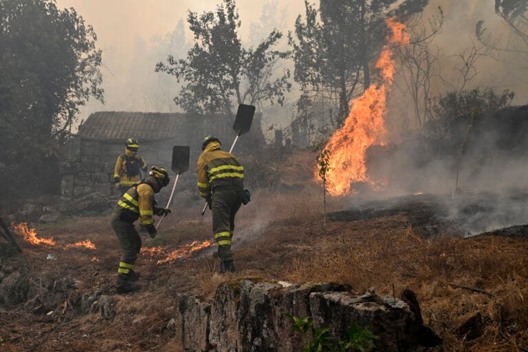 حرائق الغابات في أوروبا