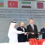 Opening of the regional gas transportation line between Syria and Turkey