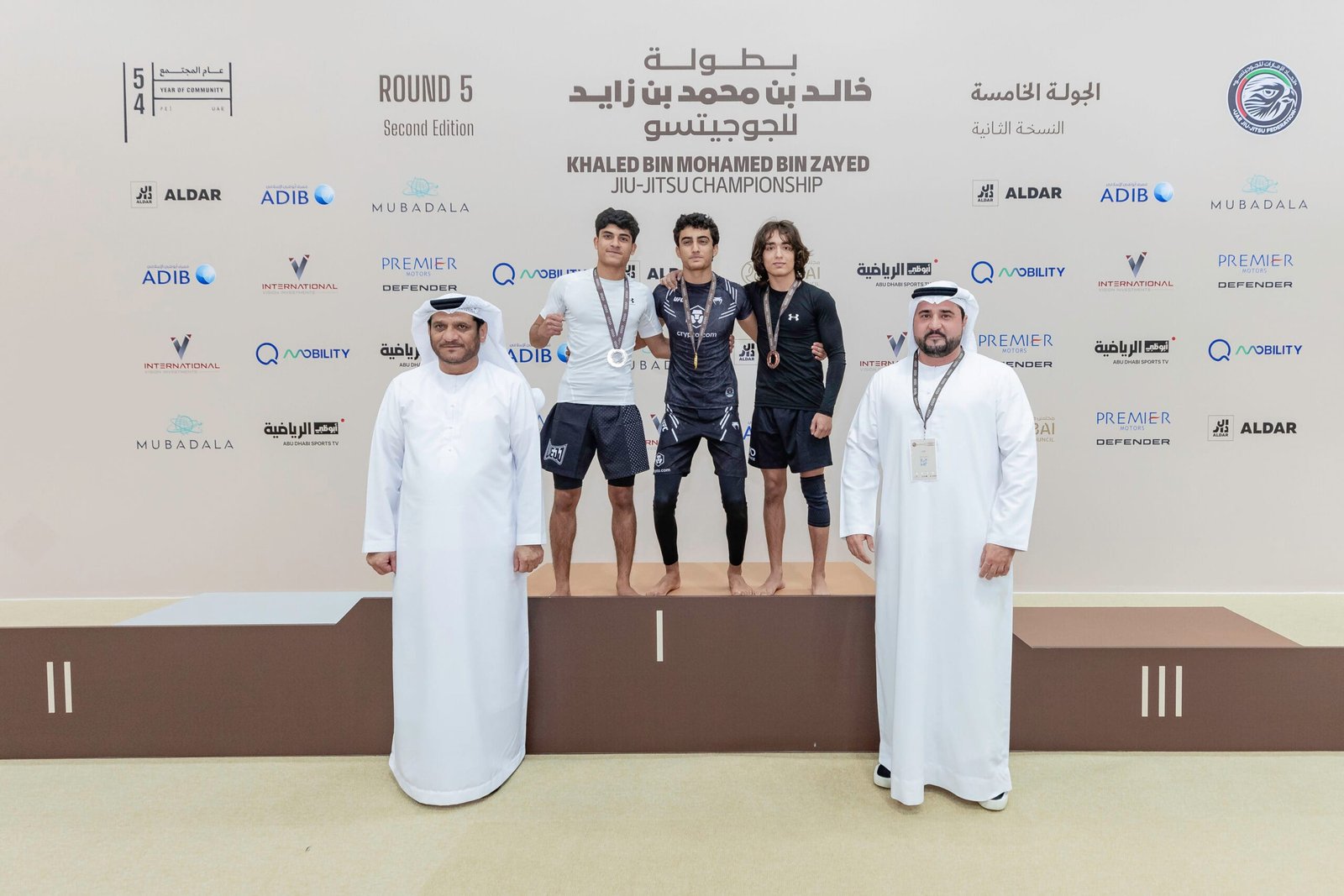 A special conclusion to the fifth round of the Khalid bin Mohammed bin Zayed Jiu-Jitsu Championship.