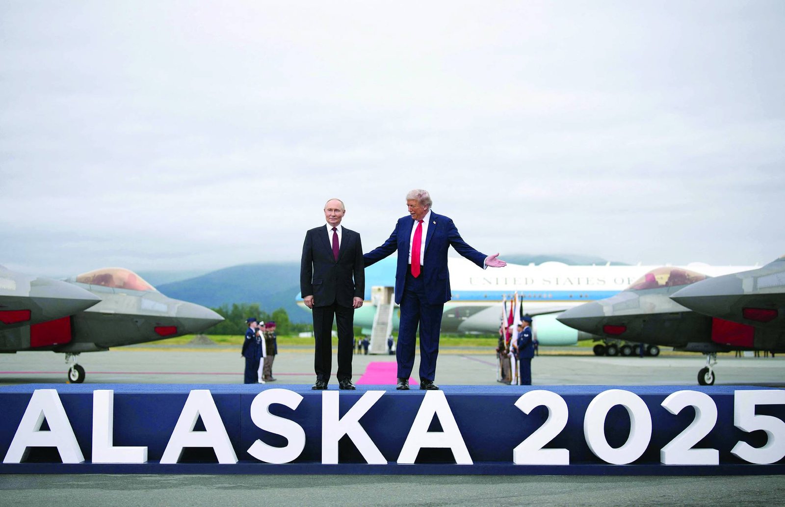 Alaska Summit Outcomes.. Trump places the burden on Zelensky