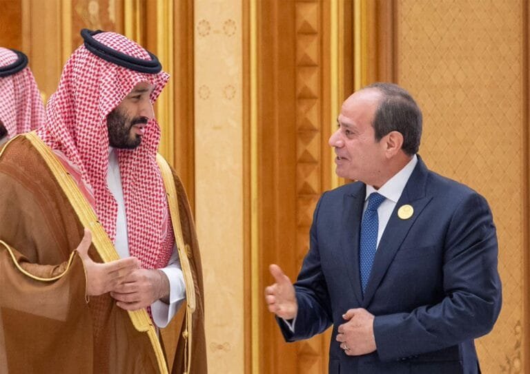 Sisi visits Saudi Arabia to meet Mohammed bin Salman