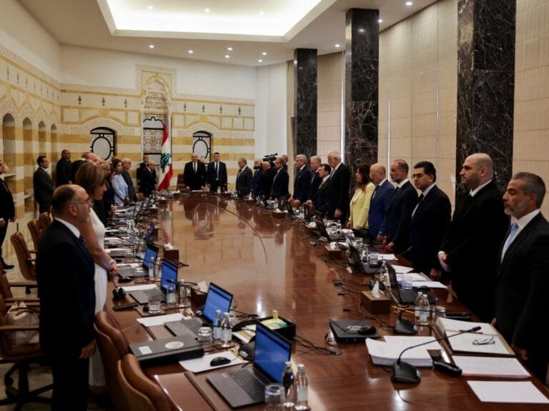 Hezbollah implicitly.. Lebanon agrees to end armed presence