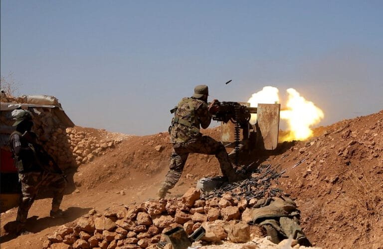 Isis kills members of the Syrian Democratic Forces in an attack in eastern Syria