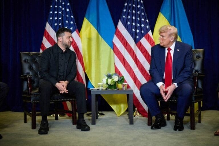 How was Zelensky able to change Trump's position towards Ukraine?
