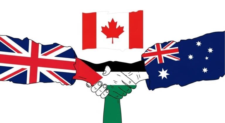 A historic step or a challenge to Israel? Britain, Canada, and Australia recognize Palestine.