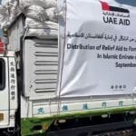 Joint Operations: The ninth UAE aid plane arrives in Afghanistan 