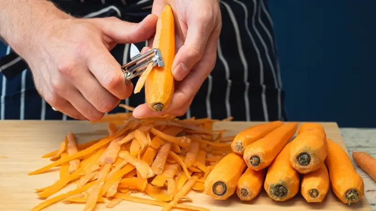 5 طرق لاستخدام قشور الجزر بدلاً من التخلص منها