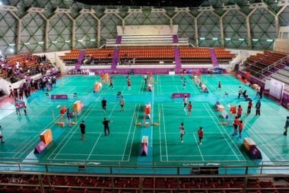 The Al Ain Masters Badminton Championship witnesses the participation of elite international stars.