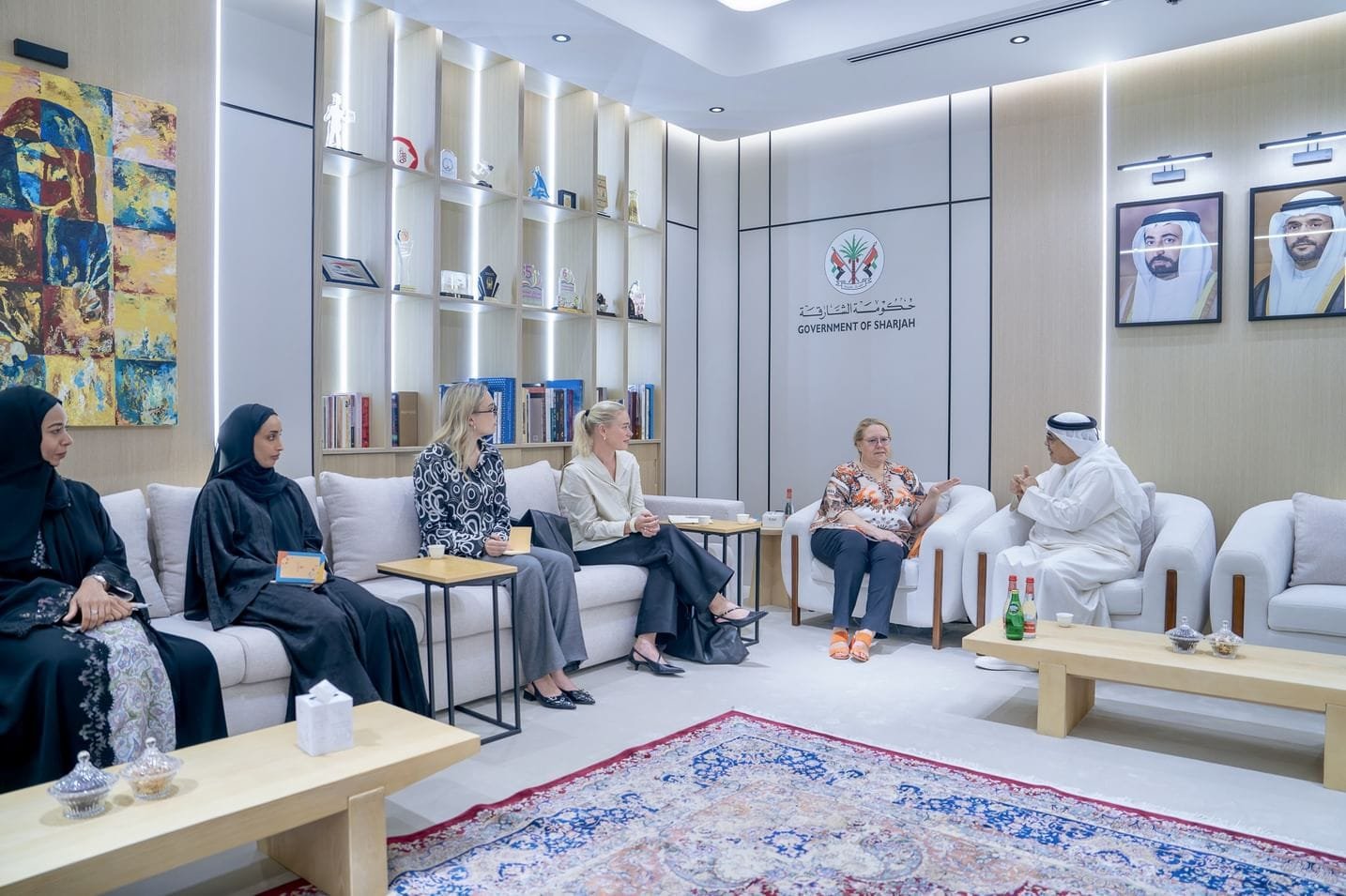 Sharjah Heritage discusses cultural cooperation with Finland