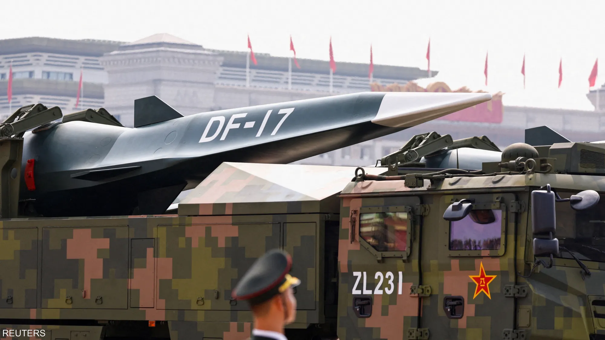 See pictures.. China presents its nuclear triad in a military parade