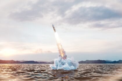 The US Navy displays its strength with Trident ballistic missiles