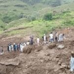 Lonely survivor.. A landslide destroys an entire Sudanese village 