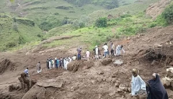 Lonely survivor.. A landslide destroys an entire Sudanese village 