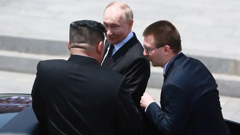 Brotherly duty.. Kim expresses his readiness to help Russia as much as possible