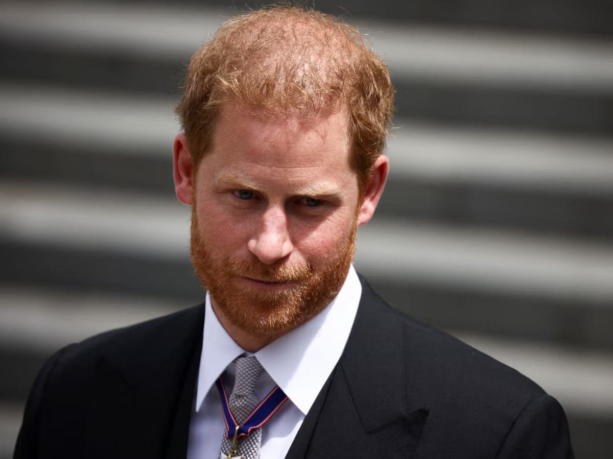 Talk about a "reunion". Prince Harry returns to Britain
