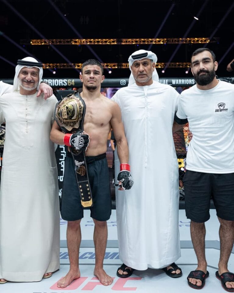 Somali Mohieddin Abu Bakr was crowned champion of the 64th international edition of UAE Warriors