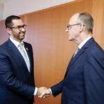 The UAE and Germany are discussing ways to expand horizons of cooperation and strengthen bilateral relations in vital sectors