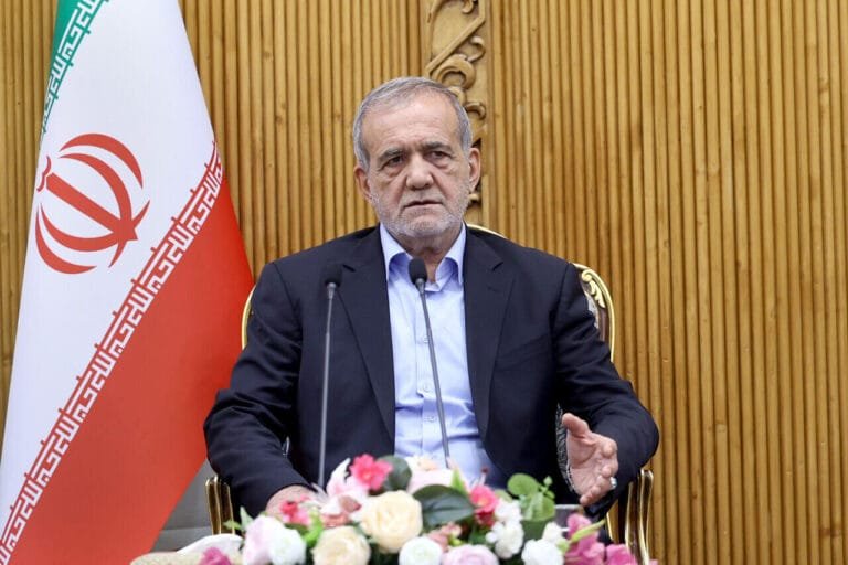 Iranian President Masoud Pezeshkian