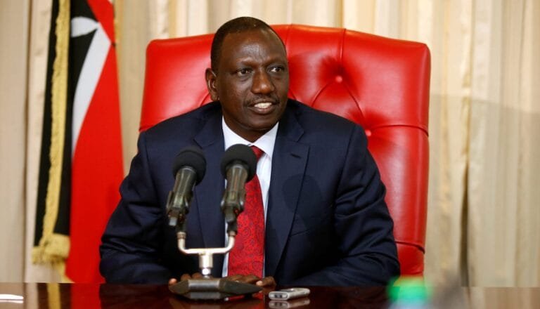 Kenyan President William Ruto