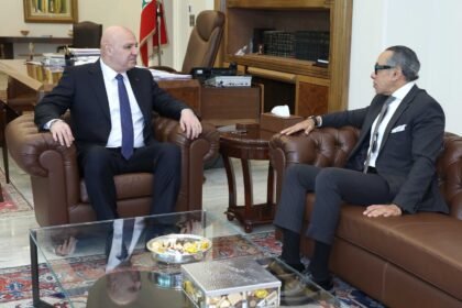 The Egyptian ambassador in Beirut