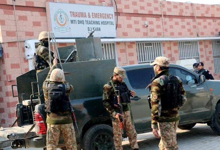 Pakistani police