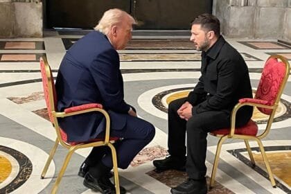 ترامب مع زيلينسكى