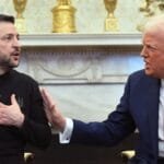 Trump and Zelensky (Photo/Newswires)