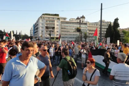 Greece's solidarity with Palestine