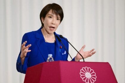 Sanae Takaichi, the new Prime Minister of Japan