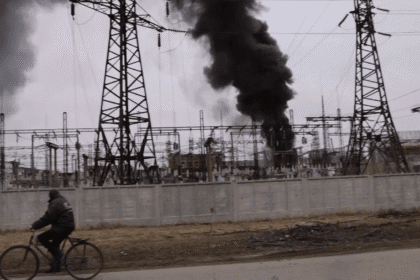 Russian attack halts gas production in Ukraine