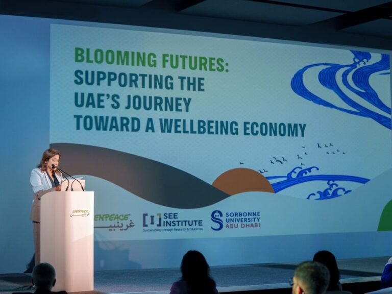 Greenpeace Middle East and North Africa: The UAE is moving towards a sustainable welfare economy