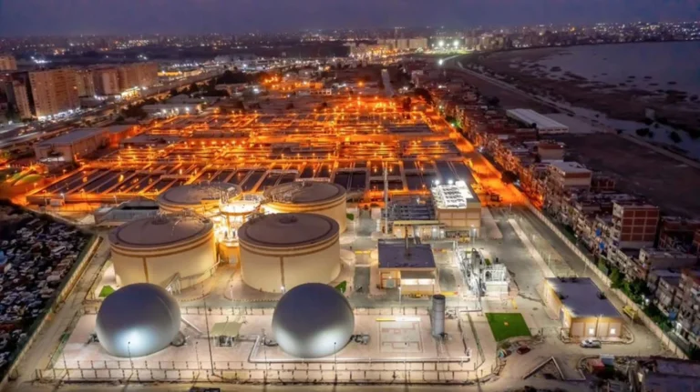 مشروع معالجة الحمأة بمحطة التنقية الشرقية في الإسكندرية