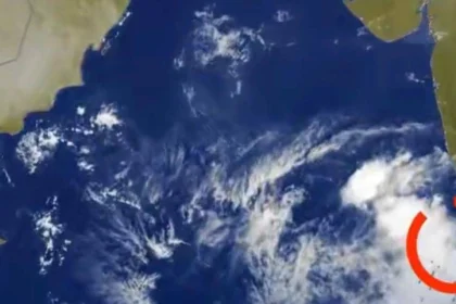 A low pressure system in the Arabian Sea has no effect on the UAE