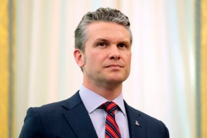 US minister of Defense Pete Hegseth