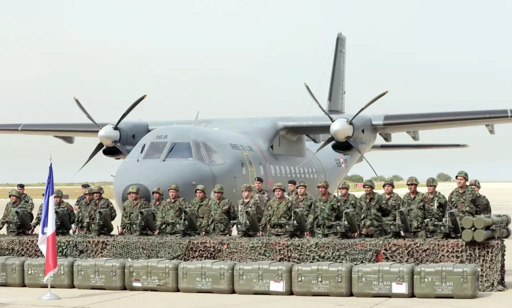 Paris is outlining military preparations for a potential confrontation with Moscow