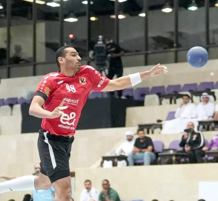 Al Ahly's handball team wins the Super Cup